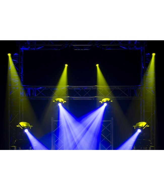 Beamz Set van 2 IGNITE180 spot LED Movingheads in Flightcase - Enkel nog als B-stock