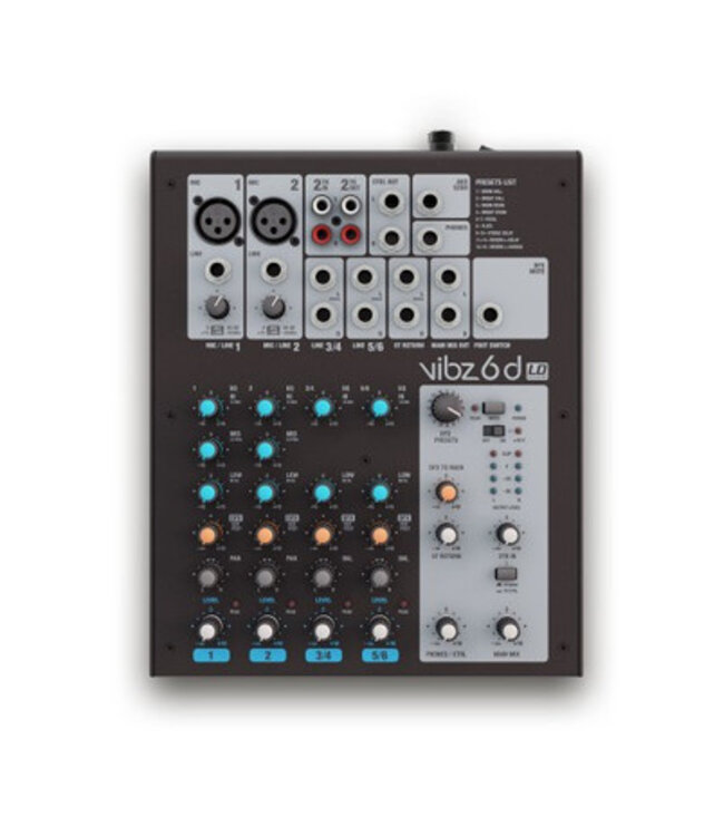 LD Systems VIBZ 6 D PA mixer