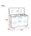 Showtec Case for 2 x Phantom 280 Hybrid/12R Hybrid