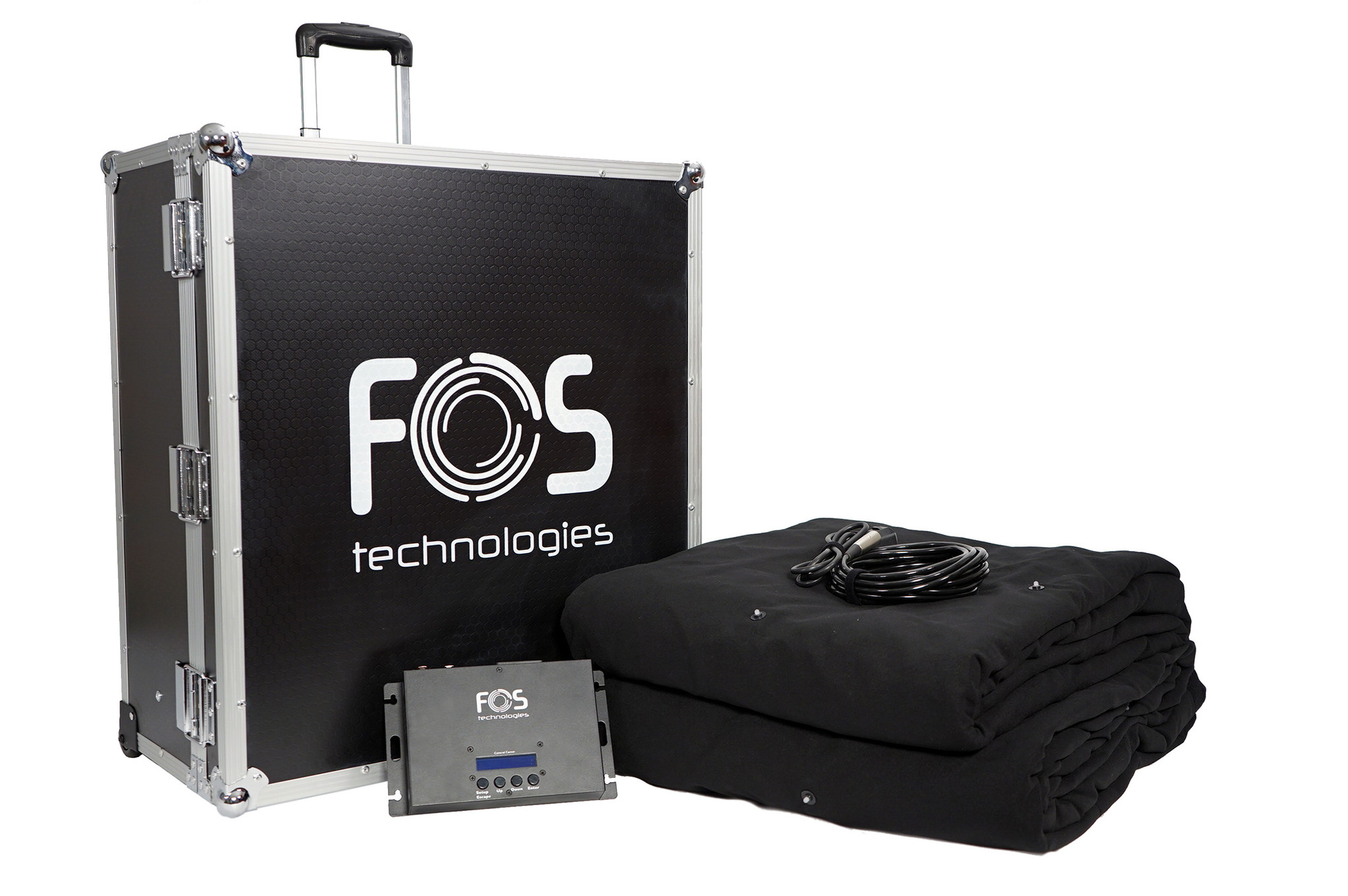 FOS Led Star Curtain RGB sterrendoek 6x4 meter