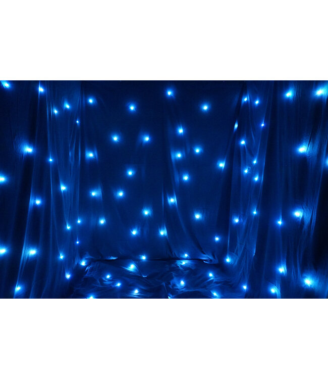 FOS Led Star Curtain RGB sterrendoek 6x4 meter
