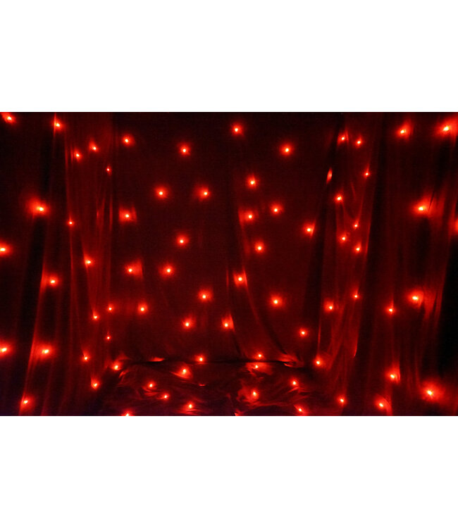 FOS Led Star Curtain RGB sterrendoek 6x4 meter