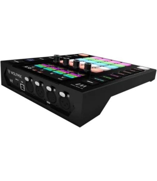 Wolfmix W1 MK2 standalone dmx controller met touchscreen / incl basic uitleg
