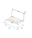 ROADINGER Flightcase 4x AKKU TL-3 TCL Trusslight