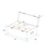 ROADINGER Flightcase 4x LED IP Tourlight 120