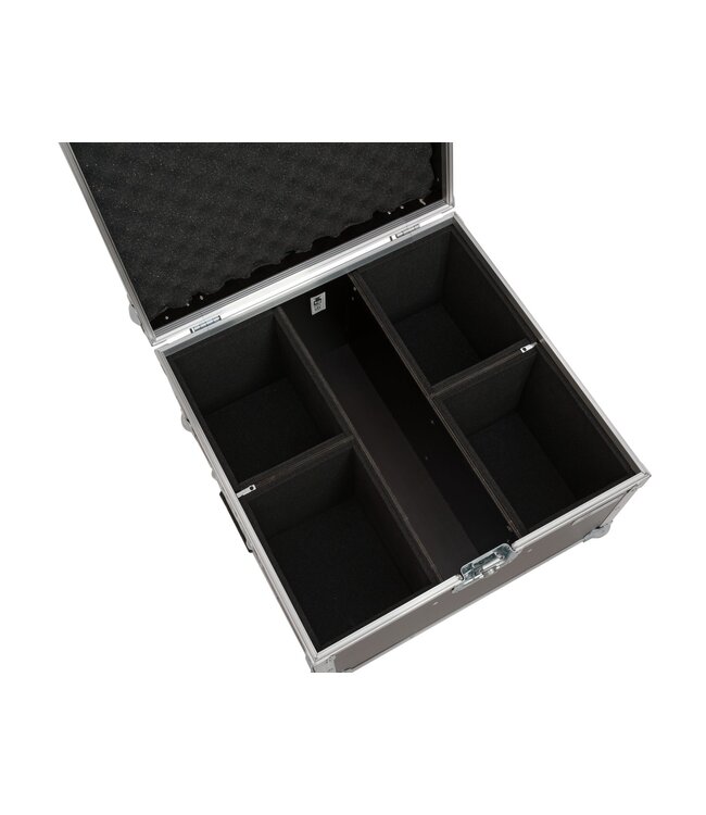 ROADINGER Flightcase 4x LED IP PAR 3x8W QCL/3x9W SCL