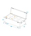 ROADINGER Flightcase 8x LED IP PAR 7x8W QCL/7x9W SCL