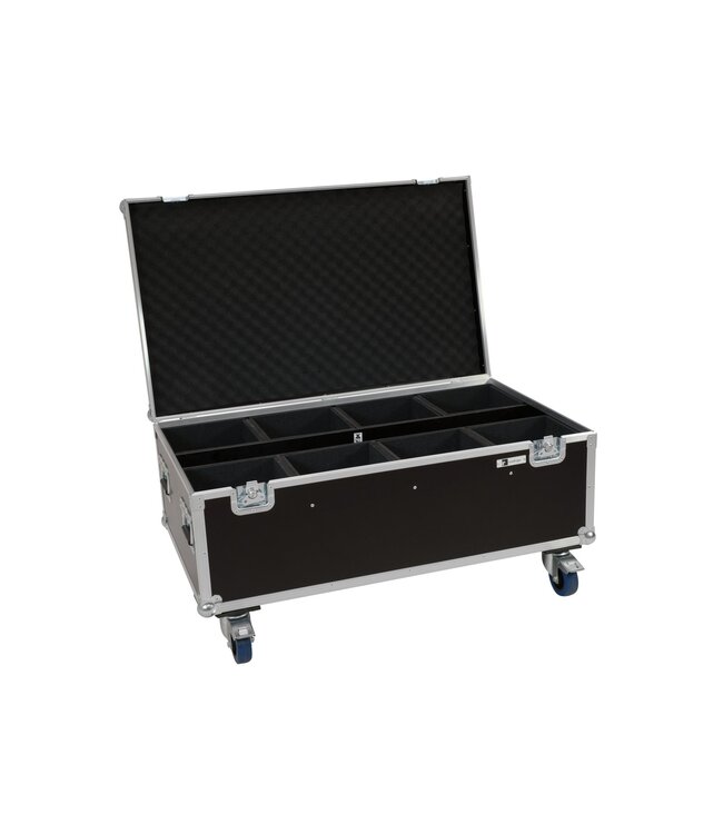 ROADINGER Flightcase 8x LED IP PAR 7x8W QCL/7x9W SCL