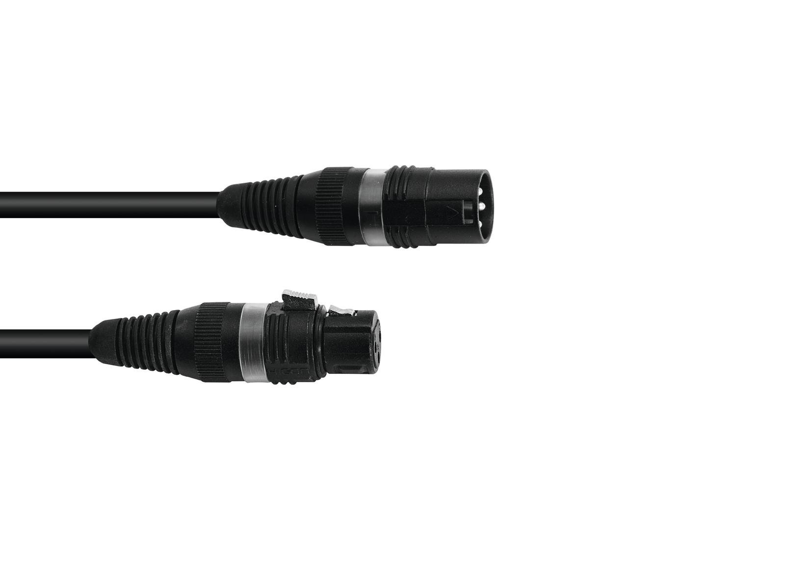 Sommer Cable SOMMER CABLE DMX kabel XLR 3pin 3m zwart