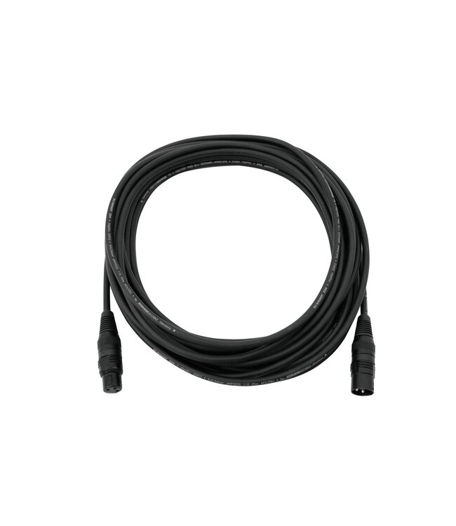 SOMMER CABLE DMX kabel XLR 3pin 25m zwart