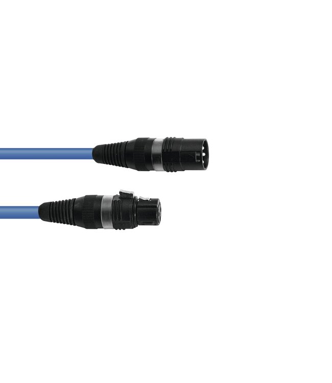Sommer Cable SOMMER CABLE DMX kabel XLR 3pin 10m blauw