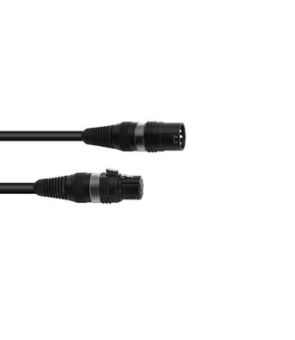 Sommer Cable SOMMER CABLE DMX kabel XLR 3pin 1m zwart