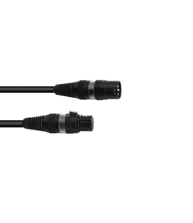 Sommer Cable SOMMER CABLE DMX kabel XLR 3pin 1m zwart