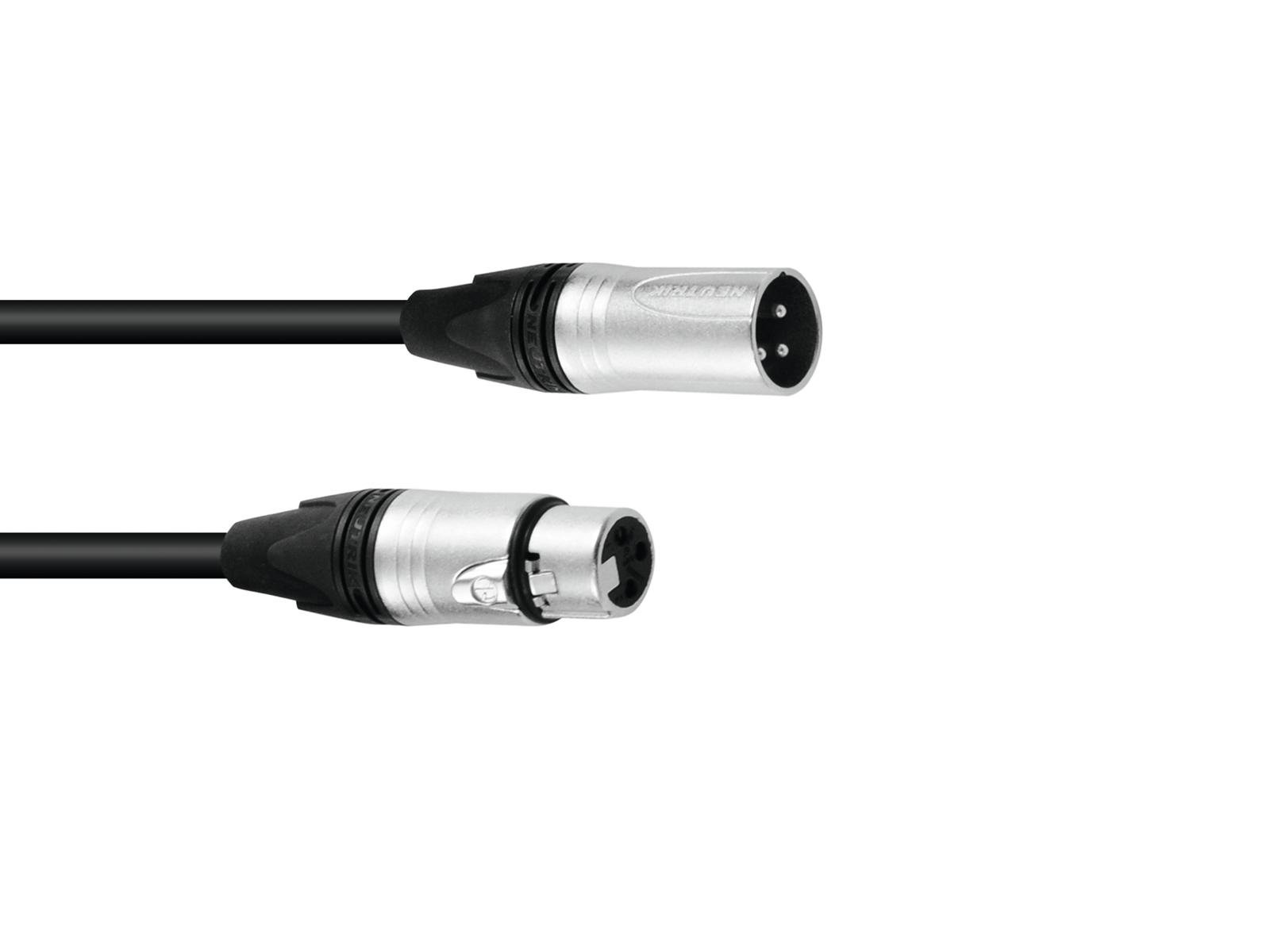 Sommer Cable SOMMER CABLE DMX kabel XLR 3pin 5m zwart Neutrik