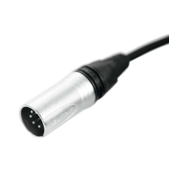 PSSO DMX kabel XLR 5pin 0,5m Neutrik