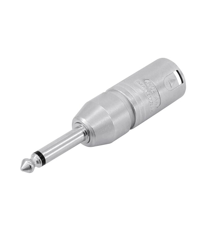 NEUTRIK Adapter XLR(M) - 6.35 Jack mono NA2MP