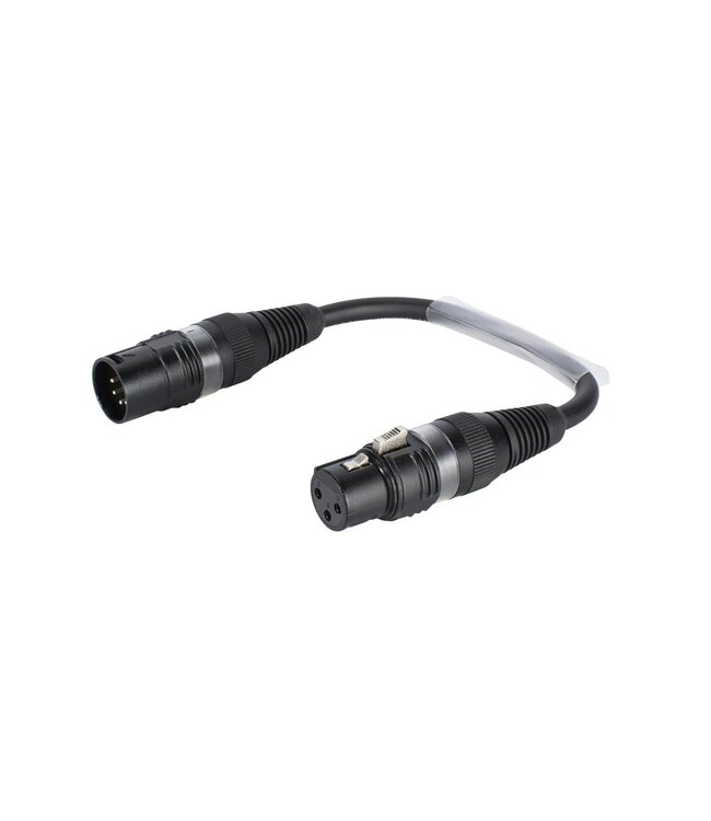 Sommer Cable SOMMER CABLE Adapter kabel XLR 3pin XLR(F) - 5pin XLR(M)0.15m