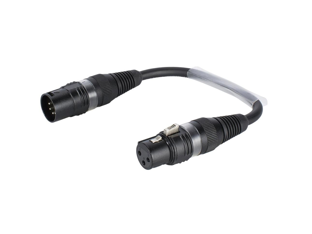 Sommer Cable SOMMER CABLE Adapter kabel XLR 3pin XLR(F) - 5pin XLR(M)0.15m