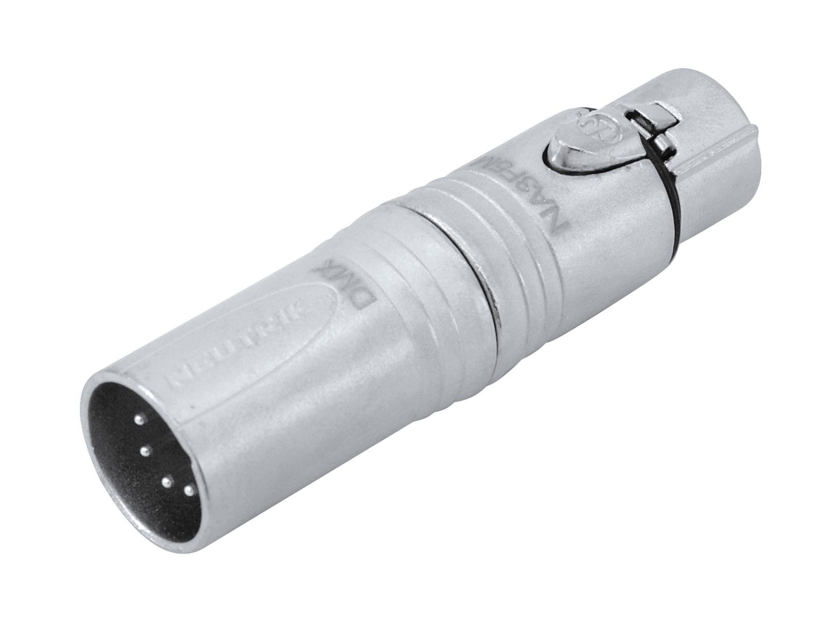 Neutrik NEUTRIK XLR Adapter 3pin XLR(F) - 5pin XLR(M) NA3F5M