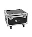 ROADINGER Flightcase 4x AKKU IP PAR 7 QCL WDMX met oplaadfunctie
