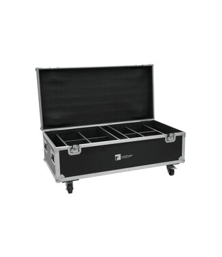 ROADINGER Flightcase 8x AKKU IP PAR 7 QCL WDMX