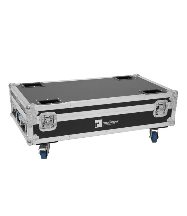 ROADINGER Flightcase 4x AKKU BAR-6 QCL met oplaadfunctie