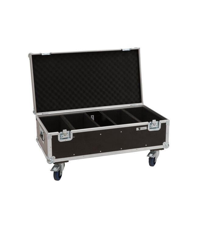 ROADINGER Flightcase 4x Audience Blinder 2x100W