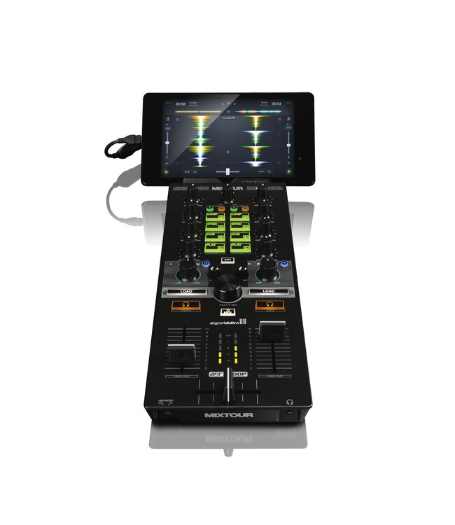 Reloop Mixtour DJ Controller voor IOS Andriod Laptop