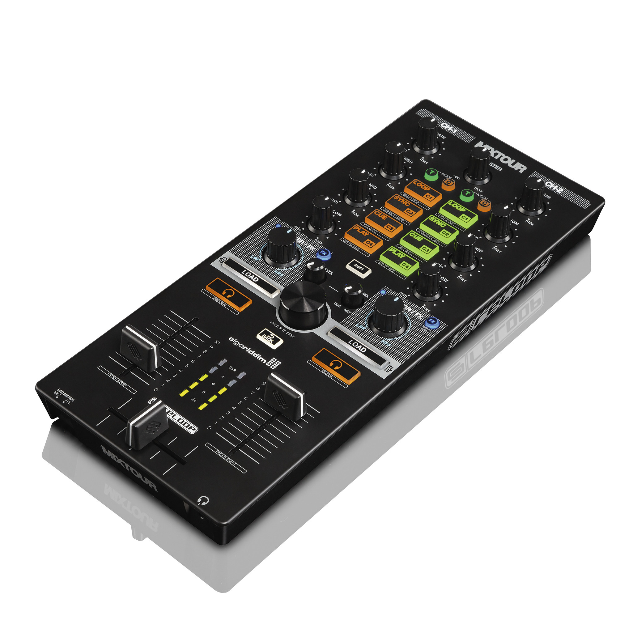 Reloop Mixtour DJ Controller voor IOS Andriod Laptop