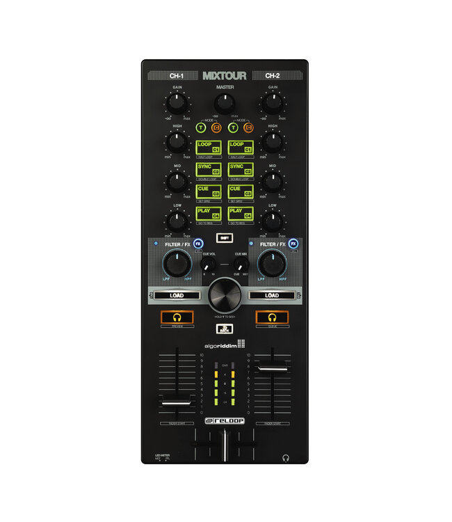 Reloop Mixtour DJ Controller voor IOS Andriod Laptop
