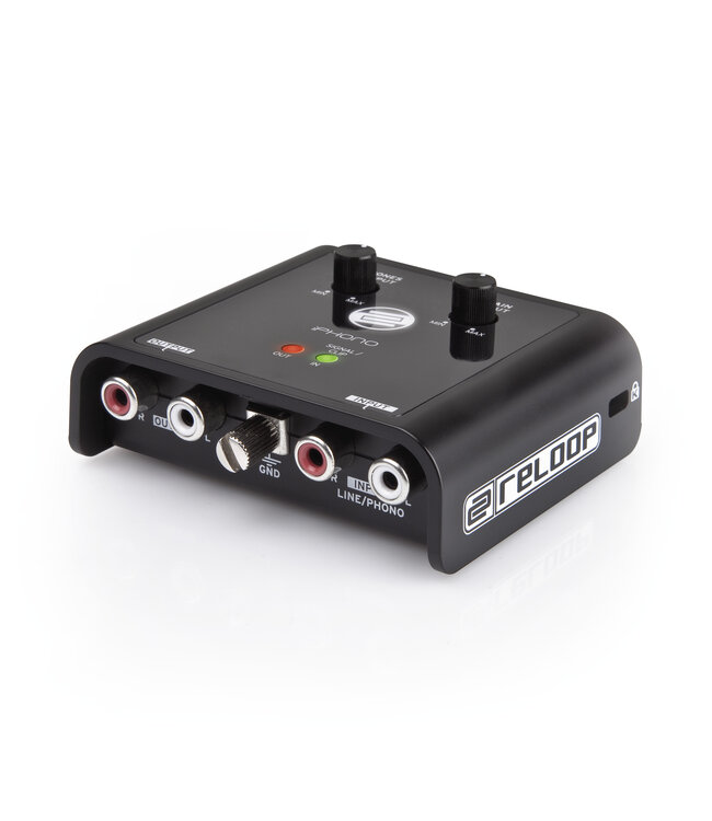 Reloop iPhono 2 USB Phono/Line Interface Digitaliseer Vinyl collectie