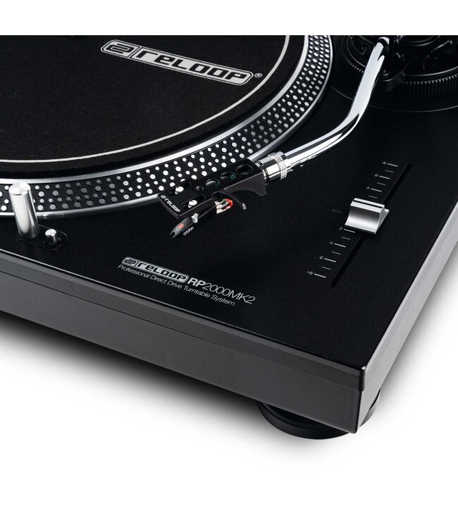 Reloop RP-2000 MK2 Quartz Driven Direct Drive DJ-draaitafel