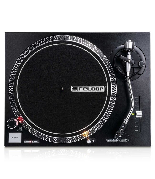 Reloop RP-2000 MK2 Quartz Driven Direct Drive DJ-draaitafel