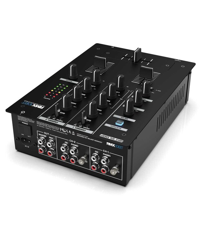 Reloop RMX-10BT Compacte DJ Battle Mixer met Bluetooth