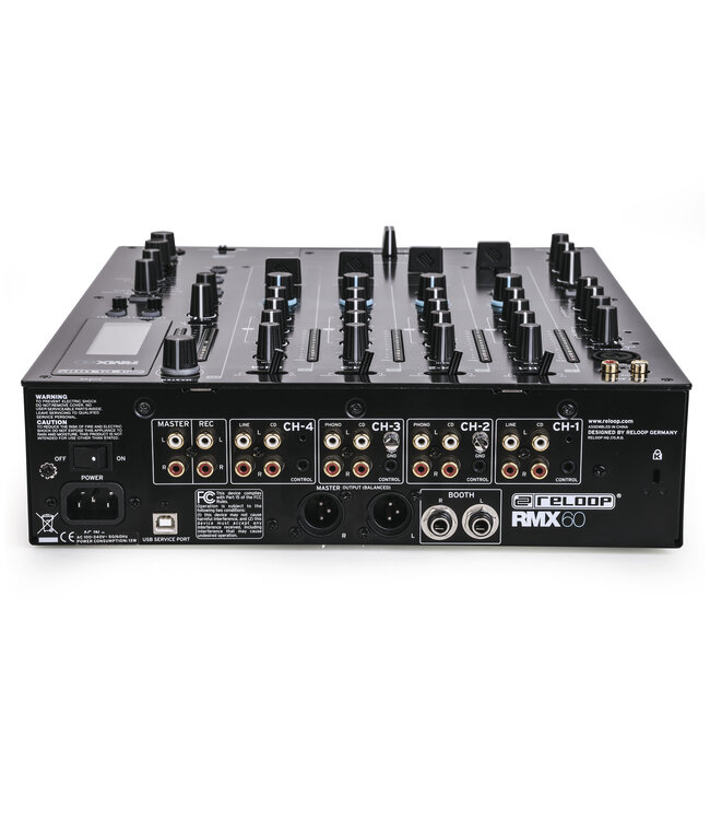 Reloop RMX-60 vierkanaals DJ mixer