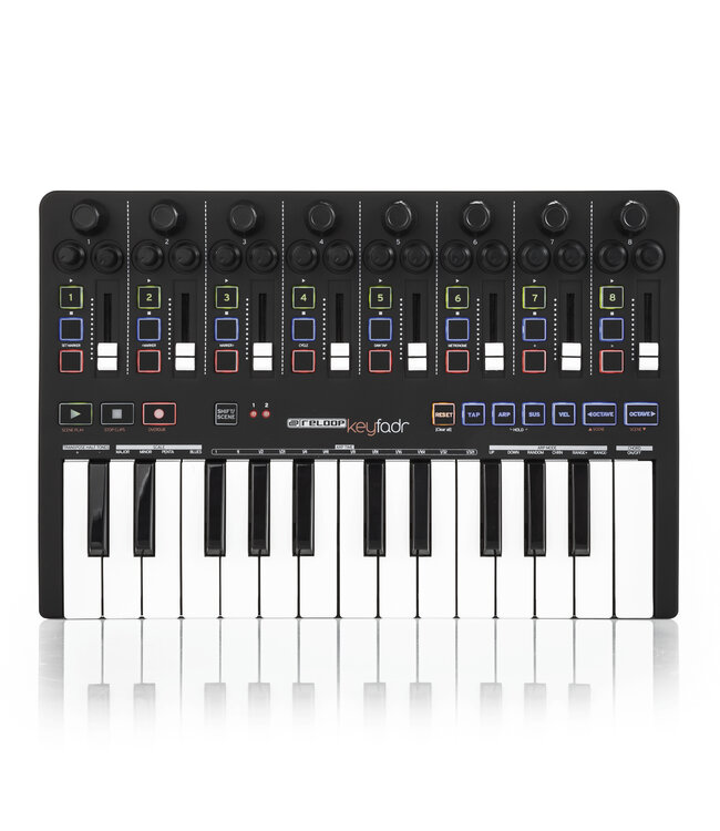 Reloop Keyfadr midi keyboard