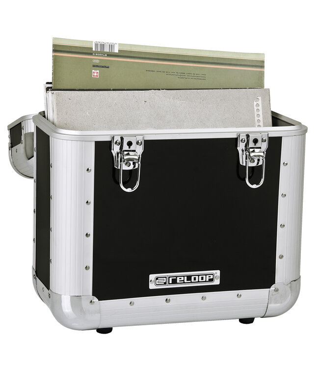 Reloop 60 Record Case platenkoffer zwart