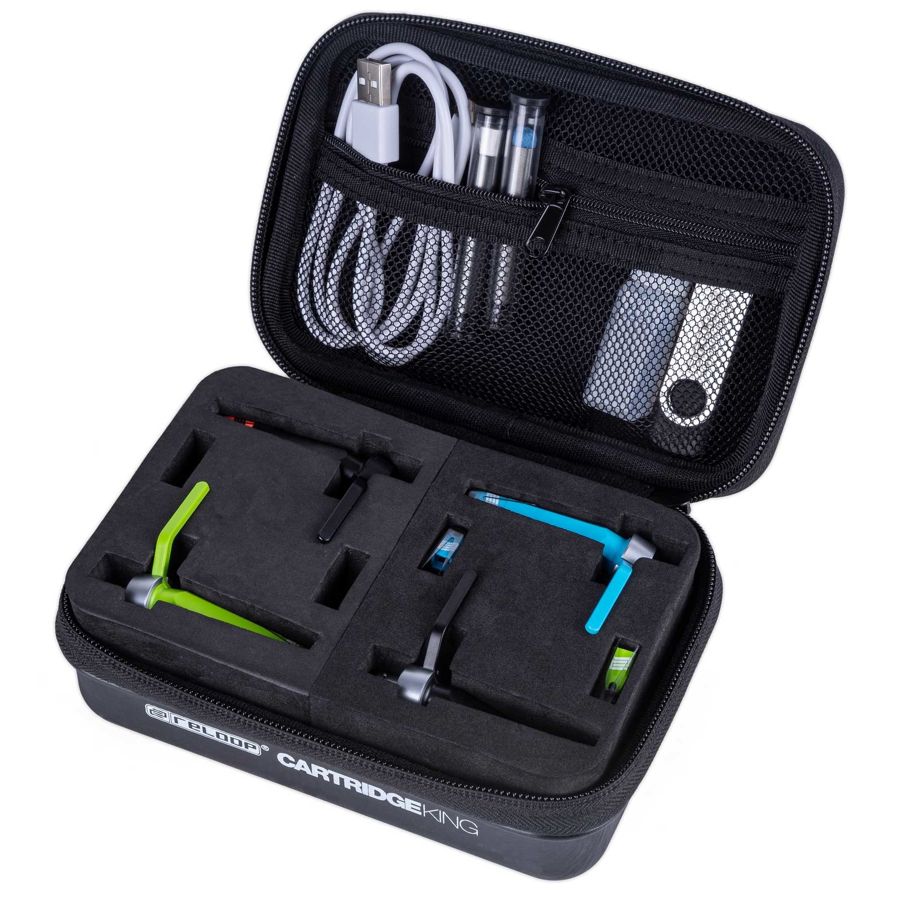 Reloop Cartridge King opbergtas voor naalden USB Sticks en DJ Benodigdheden