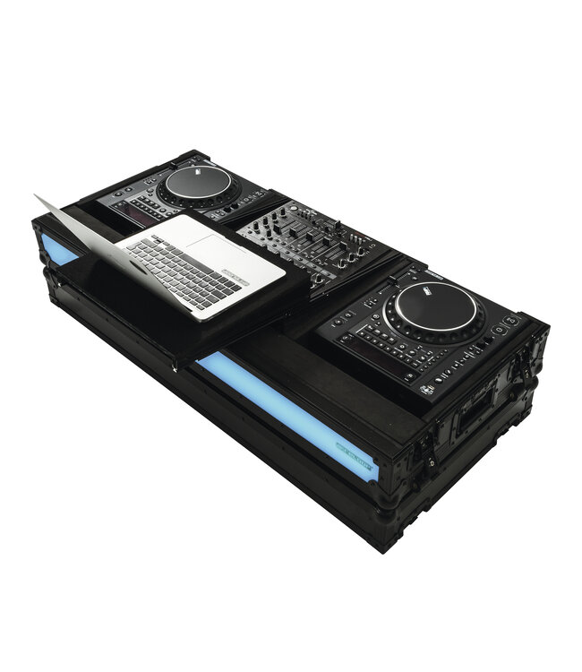 Reloop CDM Case Tray LED Flightcase voor DJ mixer en Tabletopplayers