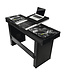 Reloop TTM Case Tray flightcase Flightcase DJ booth voor Draaitafel en 12 Inch mixer