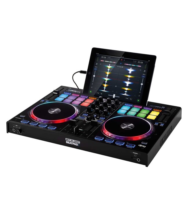Reloop Beatpad 2 DJ-controller met RGB Pads voor Mac IOS Android