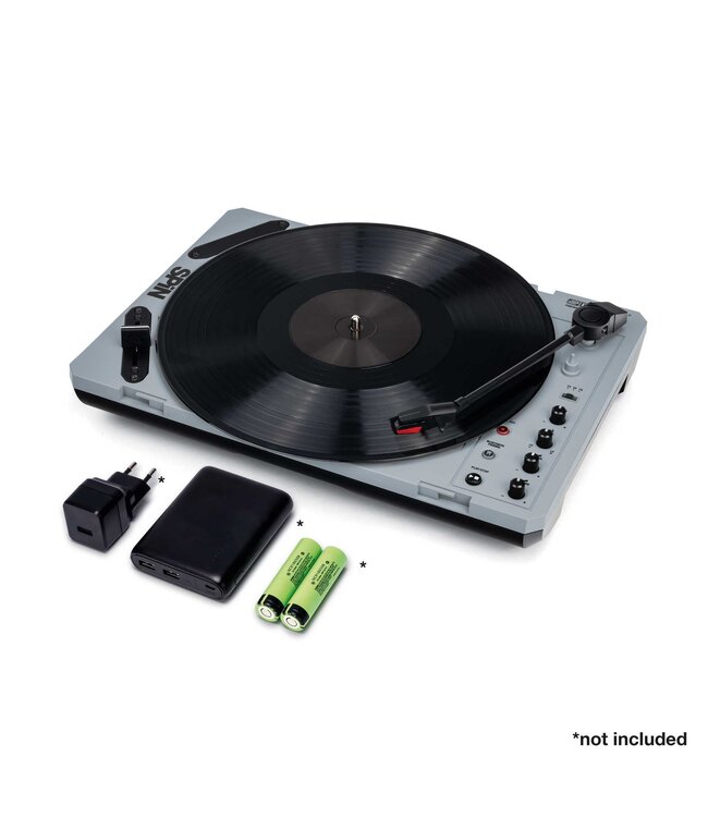 Reloop SPIN draagbare platenspeler met Bluetooth