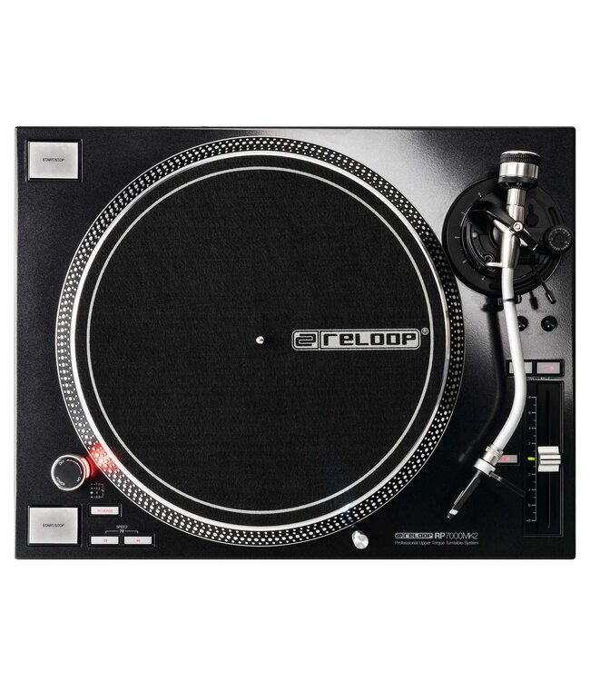 Reloop RP7000 MK2 Direct Drive Draaitafel Zwart