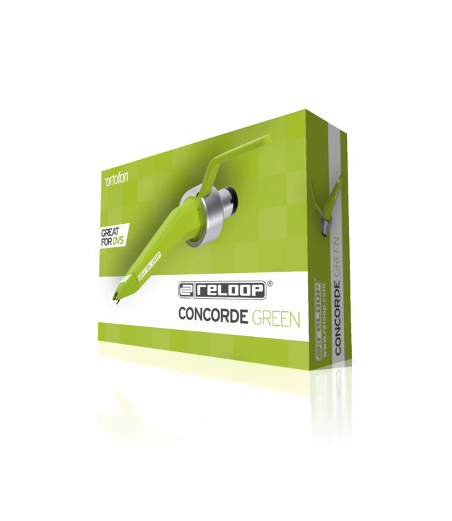 Reloop Concorde Green Spherical Stylus voor Timecode Vinyls