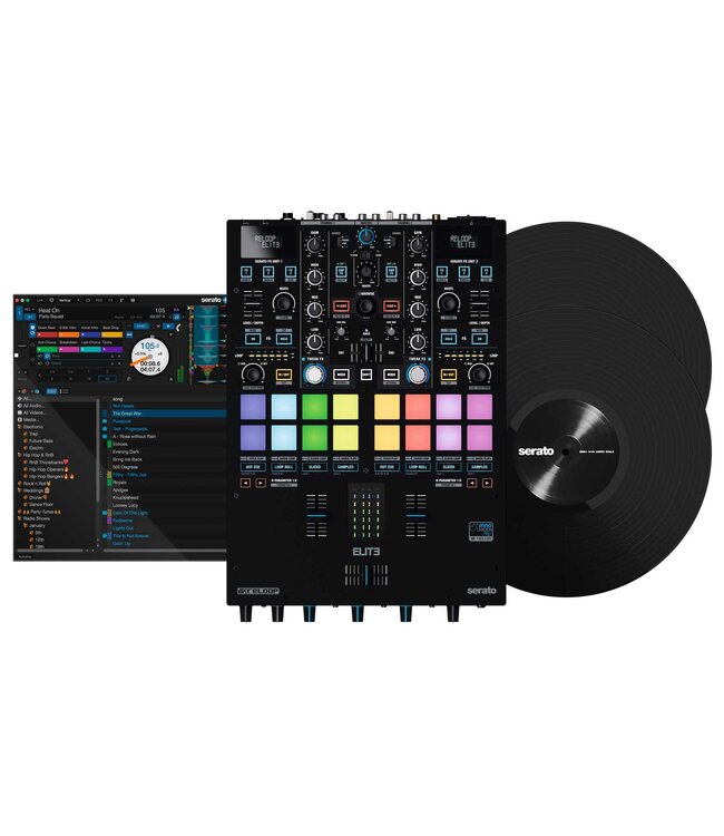 Reloop ELITE DVS Professionele Battle DJ mixer voor Serato DJ