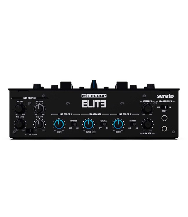 Reloop ELITE DVS Professionele Battle DJ mixer voor Serato DJ