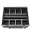 Beamz Beamz FCC9 Flightcase voor 8x BBP9 serie uplights met oplaadfunctie