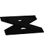 Zomo AX/2 - Pro Stand 2x Numark Axis  Zwart