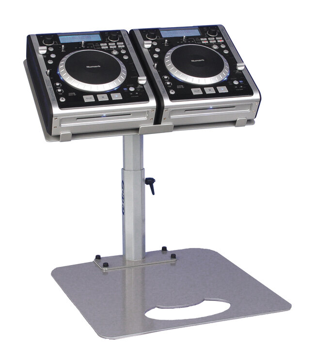 Zomo CDX/2 - Pro Stand 2x Numark iCDX / 2x Vestax CDX-05 zilver