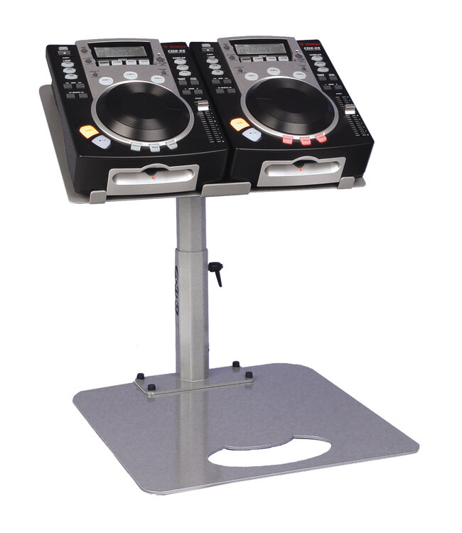 Zomo CDX/2 - Pro Stand 2x Numark iCDX / 2x Vestax CDX-05 zilver